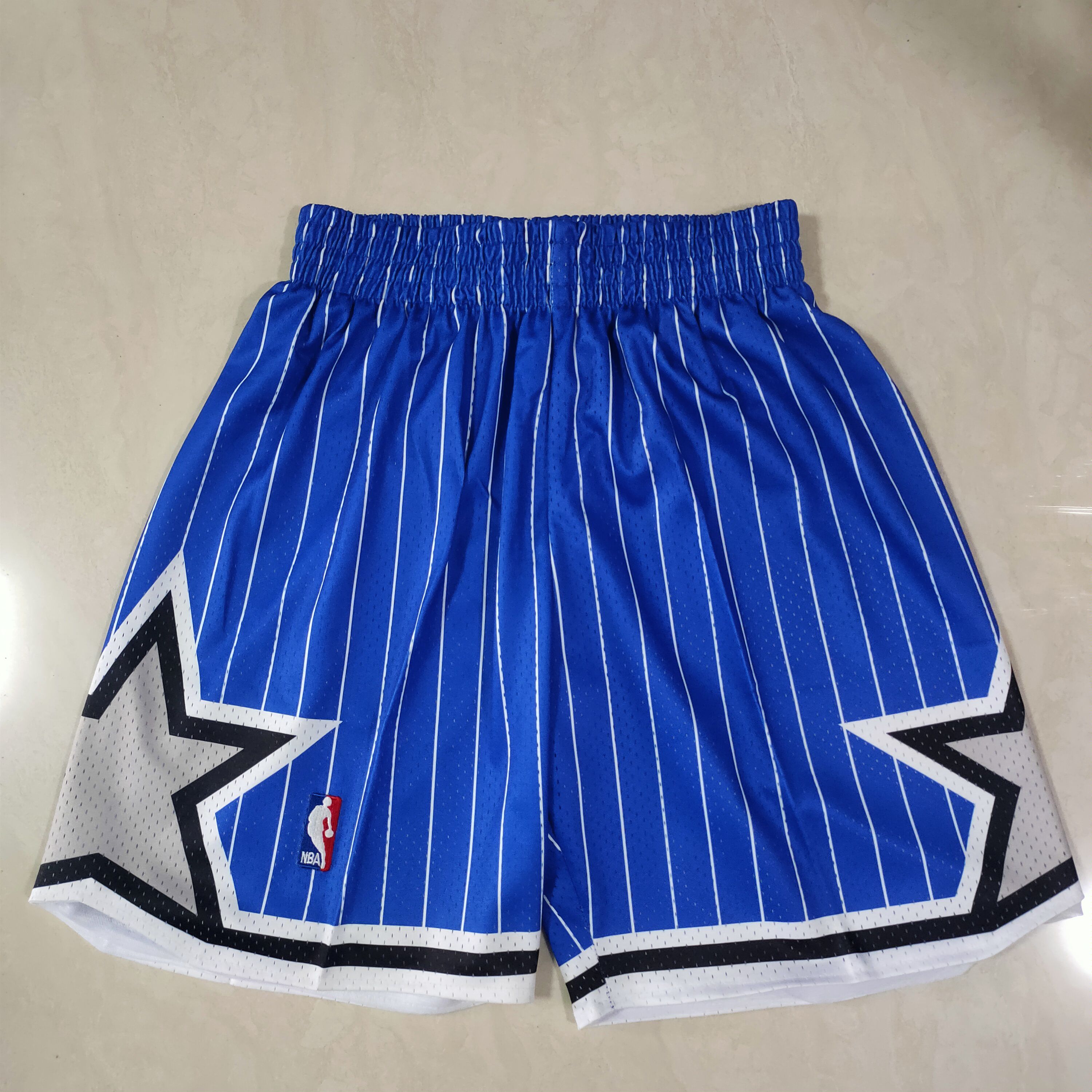 Cheap Men NBA Orlando Magic Blue Shorts 04161